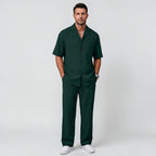 Orvalés | Ensemble Été Homme Deux Pièces Coupe Ample Pantalon Droit
