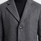 Orvalés | Trench-Coat Homme Long Uni Voyage Trajet Classique