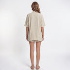 Orvalés | Ensemble Deux Pièces Femme Chemise Boutonnée et Short