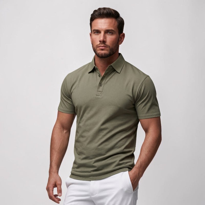 Orvalés | Polo Homme Premium Maille Respirante Confort Élégant
