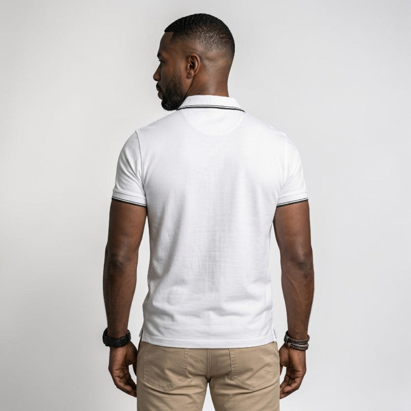 Orvalés | Polo Homme Léger – Manches Courtes Style Business Casual