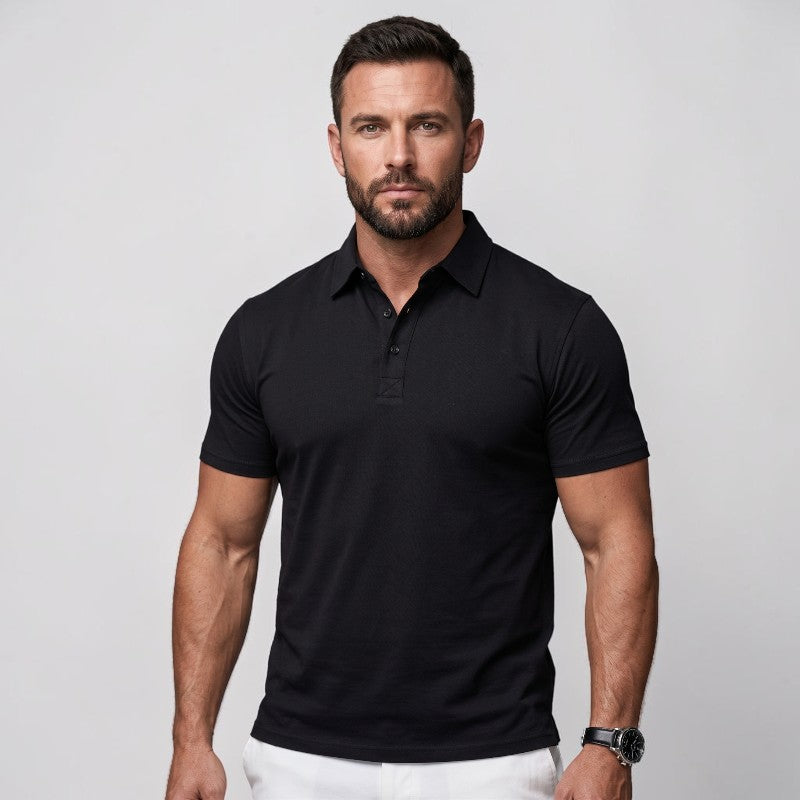 Orvalés | Polo Homme Premium Maille Respirante Confort Élégant