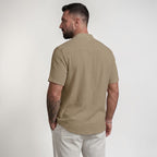 Orvalés | Chemise Henley en Lin Homme – Confort Respirant pour l'Été
