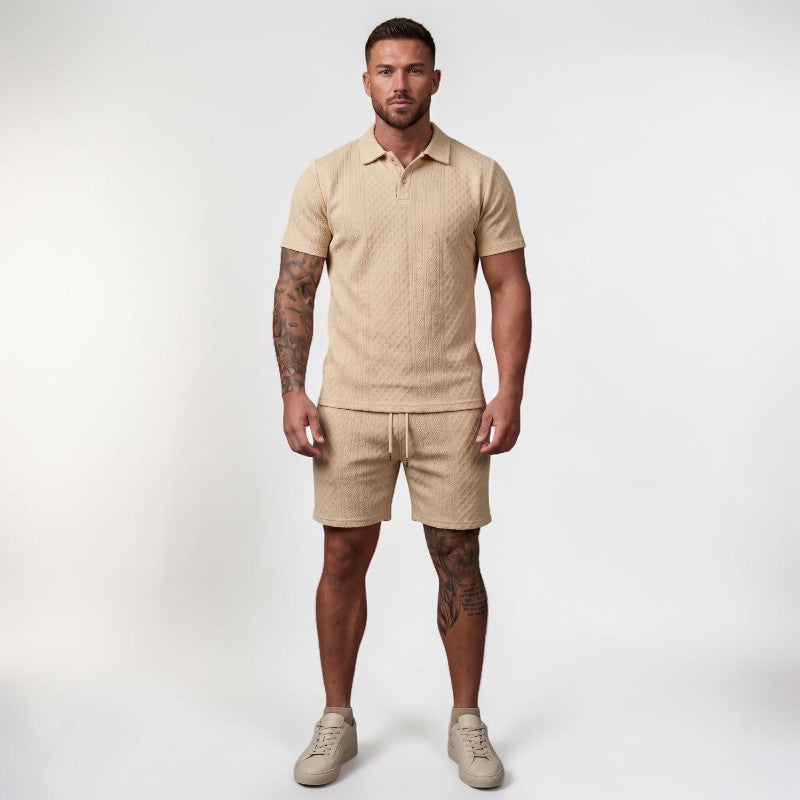 Orvalés | Ensemble Homme Chemise et Short Respirant pour l’Été