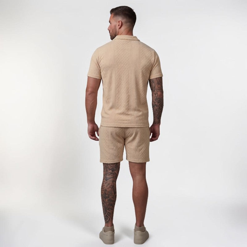 Orvalés | Ensemble Homme Chemise et Short Respirant pour l’Été