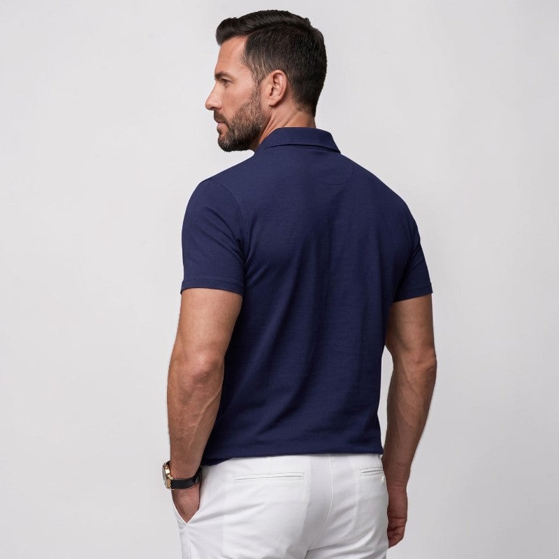 Orvalés | Polo Homme Premium Maille Respirante Confort Élégant