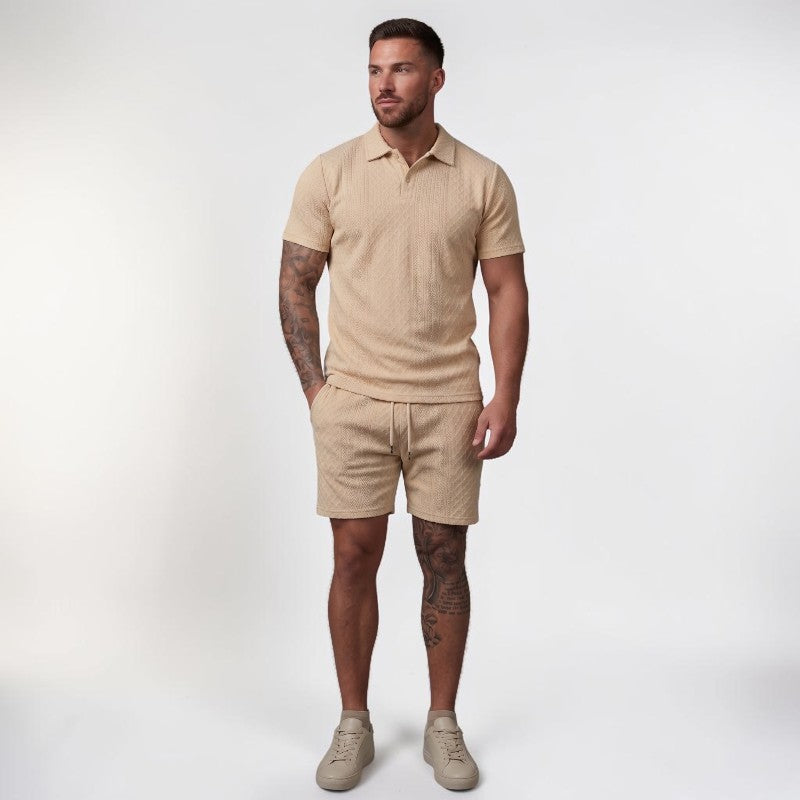 Orvalés | Ensemble Homme Chemise et Short Respirant pour l’Été