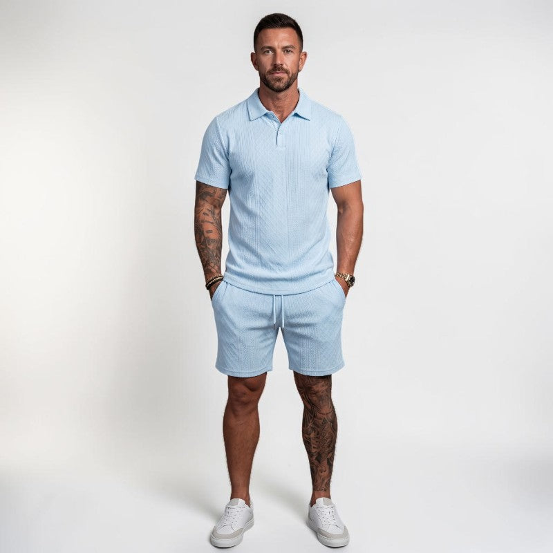 Orvalés | Ensemble Homme Chemise et Short Respirant pour l’Été