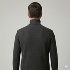 Orvalés  |  Pull Homme Col Roulé Classique Laine Élégant Slim
