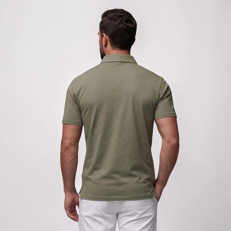 Orvalés | Polo Homme Premium Maille Respirante Confort Élégant