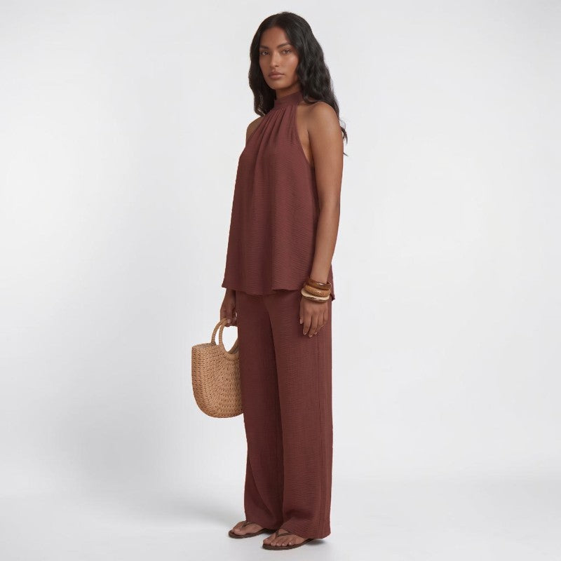 Orvalés | Ensemble Femme 2 Pièces Caraco