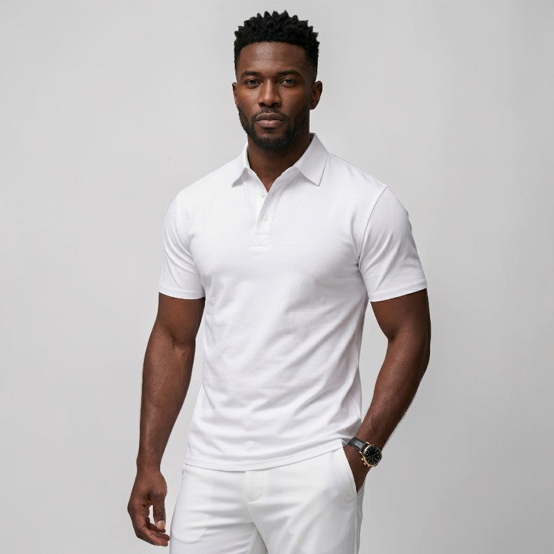 Orvalés | Polo Homme Premium Maille Respirante Confort Élégant