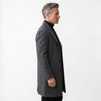 Orvalés | Trench-Coat Homme Long Uni Voyage Trajet Classique
