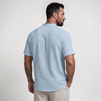 Orvalés | Chemise Henley en Lin Homme – Confort Respirant pour l'Été