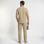 Orvalés | Ensemble Homme en Lin Décontracté pour Vacances et Resort