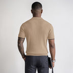 Orvalés | Polo Maille Homme Manches Courtes Style Classique Décontracté