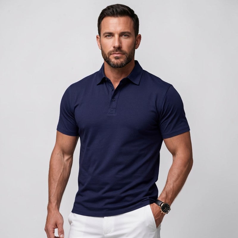 Orvalés | Polo Homme Premium Maille Respirante Confort Élégant