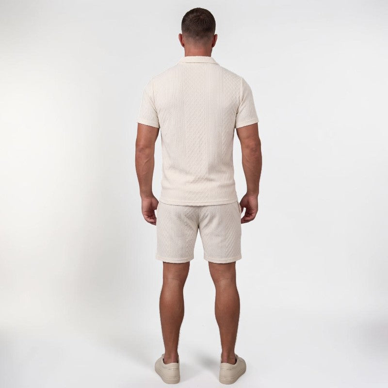 Orvalés | Ensemble Homme Chemise et Short Respirant pour l’Été