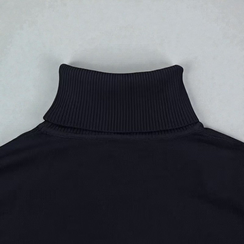 Orvalés  |  Pull Homme Col Roulé Classique Laine Élégant Slim