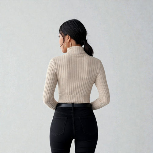 Orvalés  |  Pull Femme Laine Mélangée Intemporel Doux Chaud