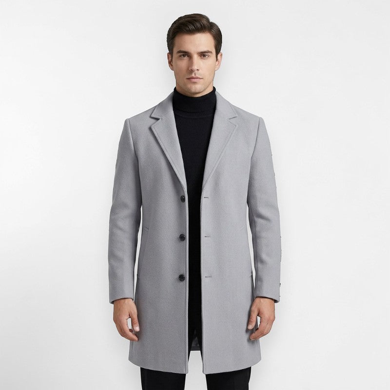 Orvalés |  Trench-coat Homme Intemporel Coupe Slim Manteau