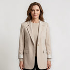 Orvalés  |  Veste femme Classique Ajustée Élégante Rayée Bureau