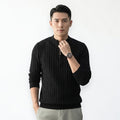 Orvalés  |  Pull Homme Maille Zip Casual Classique