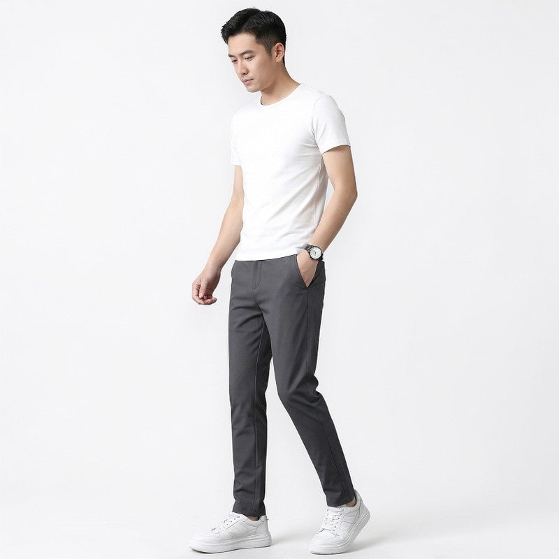 Orvalés |  Pantalon Homme Coupe Droite Style Classique Intemporel