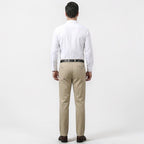 Orvalés |  Pantalon Chino Homme Kaki pour Bureau Coton Confort