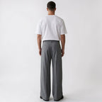 Orvalés |  Pantalon Homme Confortable Plissé Coupe Ample Quotidien
