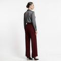 Orvalés |  Pantalon Femme Tailleur Coupe Large Classique