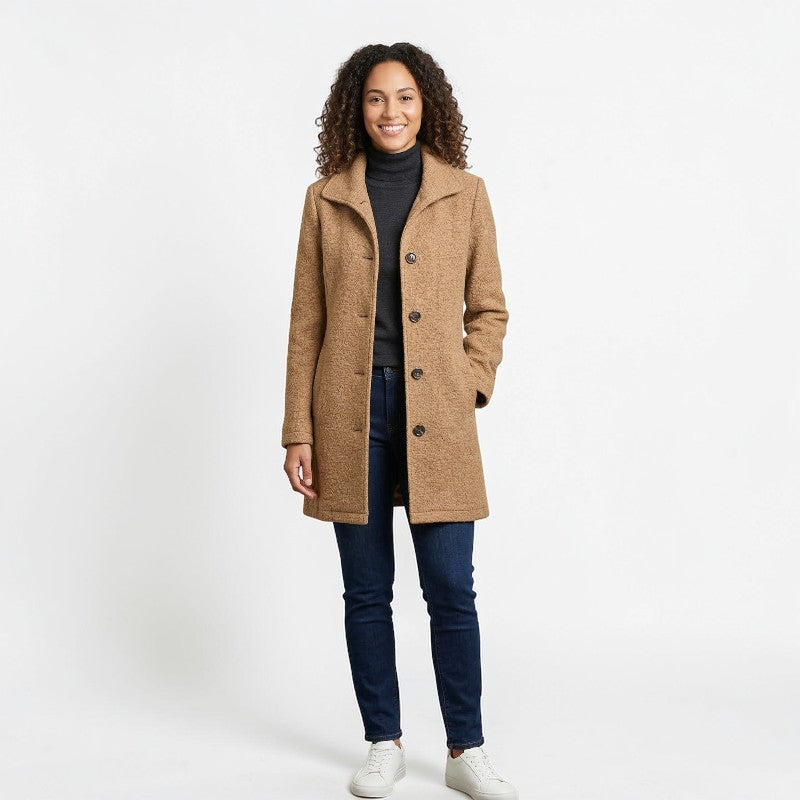Orvalés |  Veste Tweed Femme Coupe Tailleur Confort Style Formel