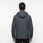 Orvalés | Veste à capuche homme polyester léger confort coupe décontractée