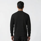 Orvalés | Pull en maille coton intemporel homme col rond côtelé