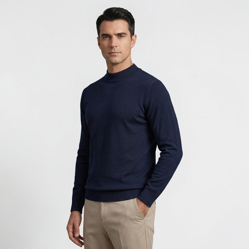 Orvalés | Pull Homme Col Rond Maille Confort Coupe Classique