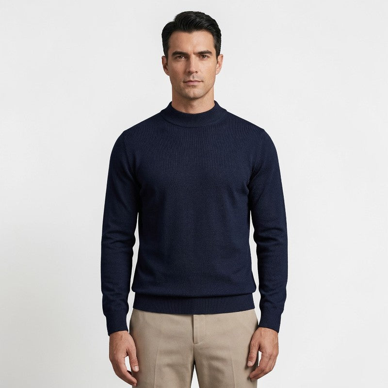Orvalés | Pull Homme Col Rond Maille Confort Coupe Classique