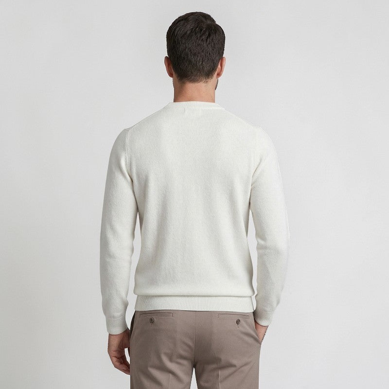 Orvalés | Pull Homme Col Rond Maille Confort Coupe Classique
