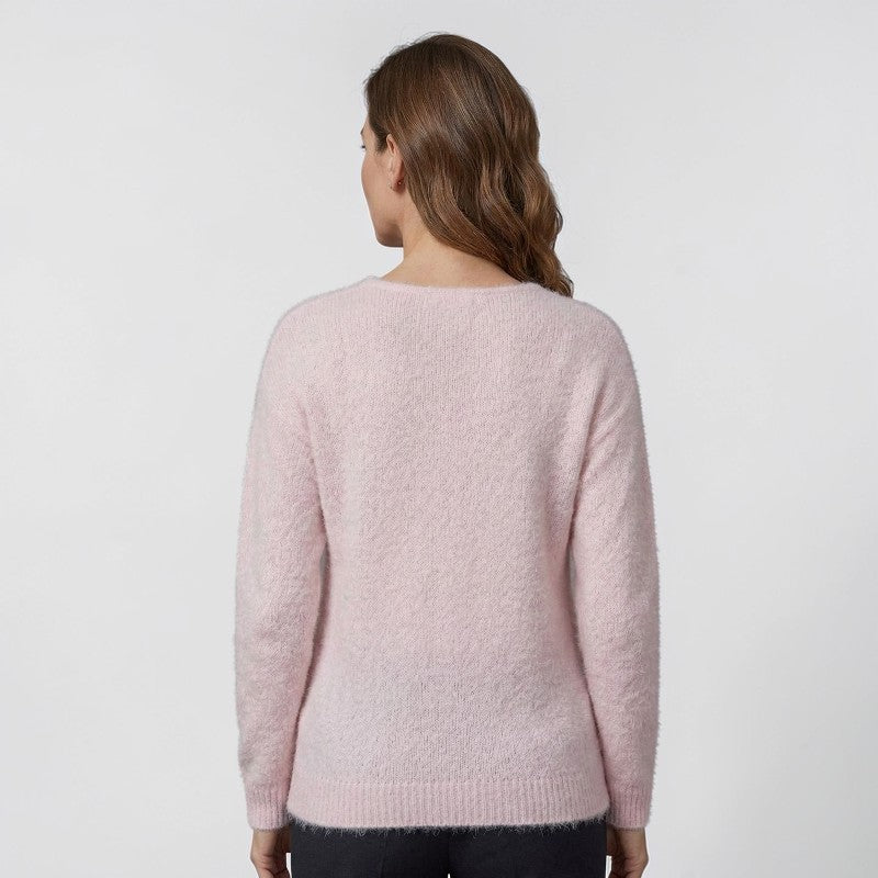 Orvalés | Pull Femme Maille Confort Manches Longues Coupe Décontractée