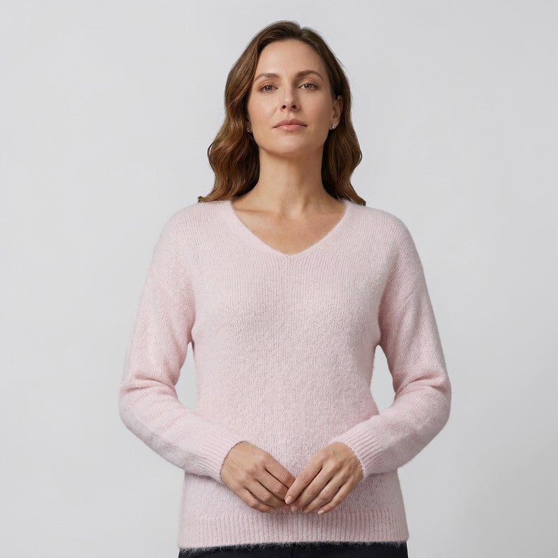 Orvalés | Pull Femme Maille Confort Manches Longues Coupe Décontractée