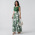 Orvalés | Robe courte manches femme florale élégante A-line été