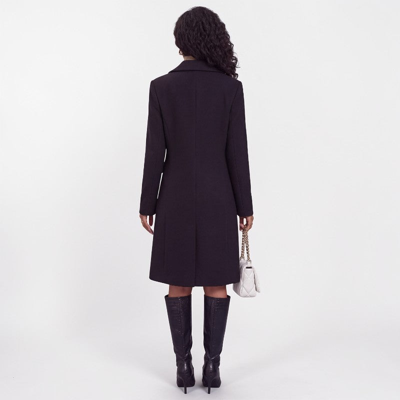 Orvalés | Manteau trench femme couleur unie style intemporel