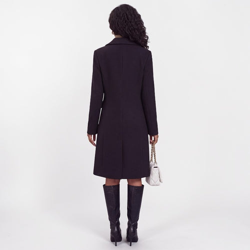 Orvalés | Manteau trench femme couleur unie style intemporel