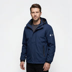 Orvalés | Veste à capuche homme polyester léger confort coupe décontractée