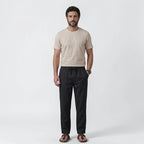 Orvalés | Pantalon lin homme été léger coupe droite confortable